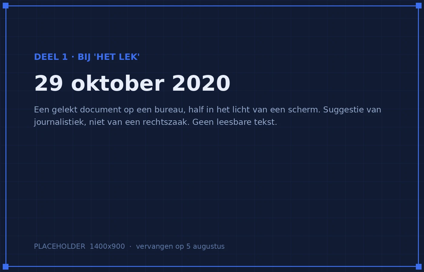 Het document lekte. Binance klaagde de krant aan  en trok die zaak later weer in.