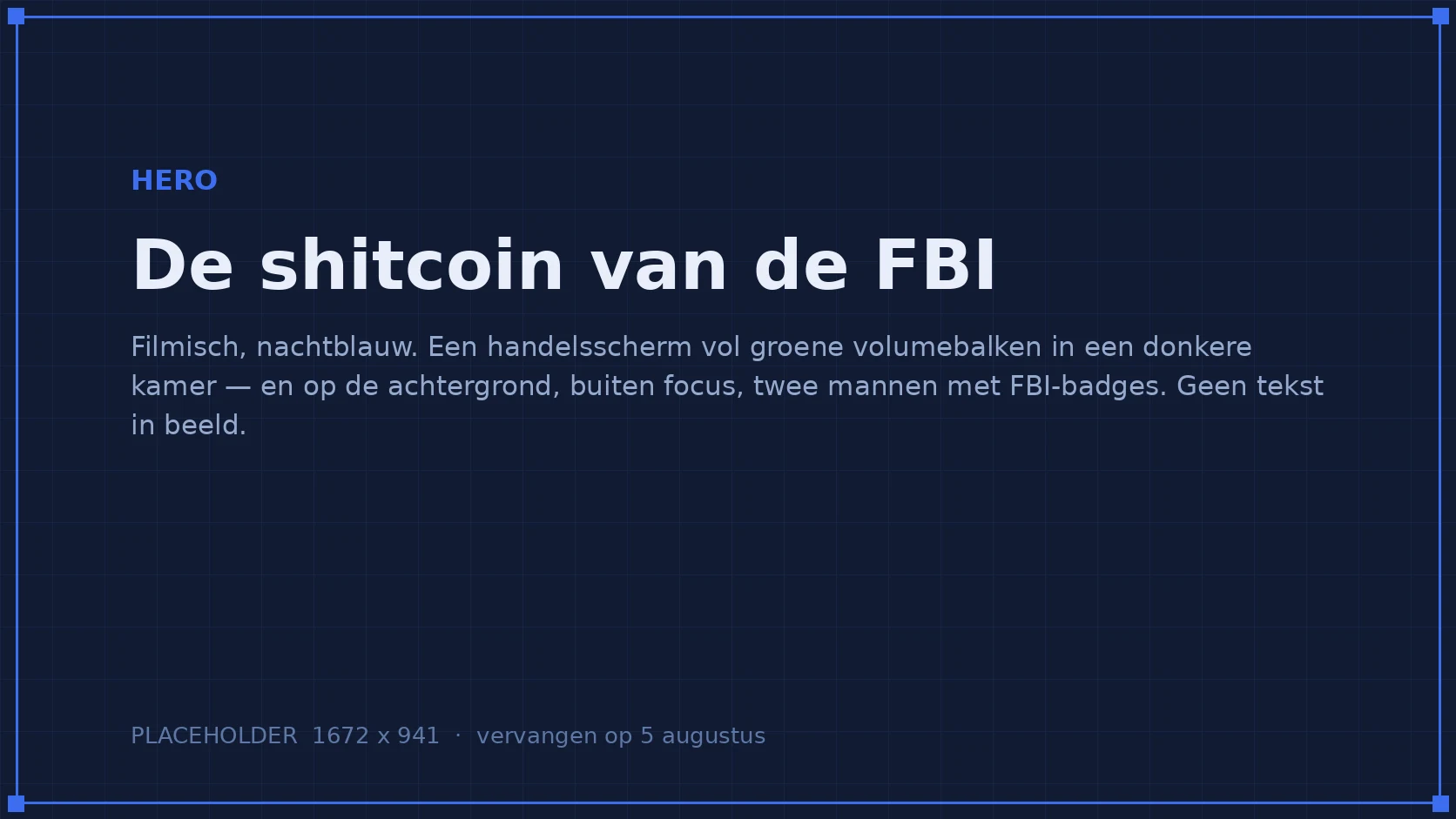 De shitcoin van de FBI