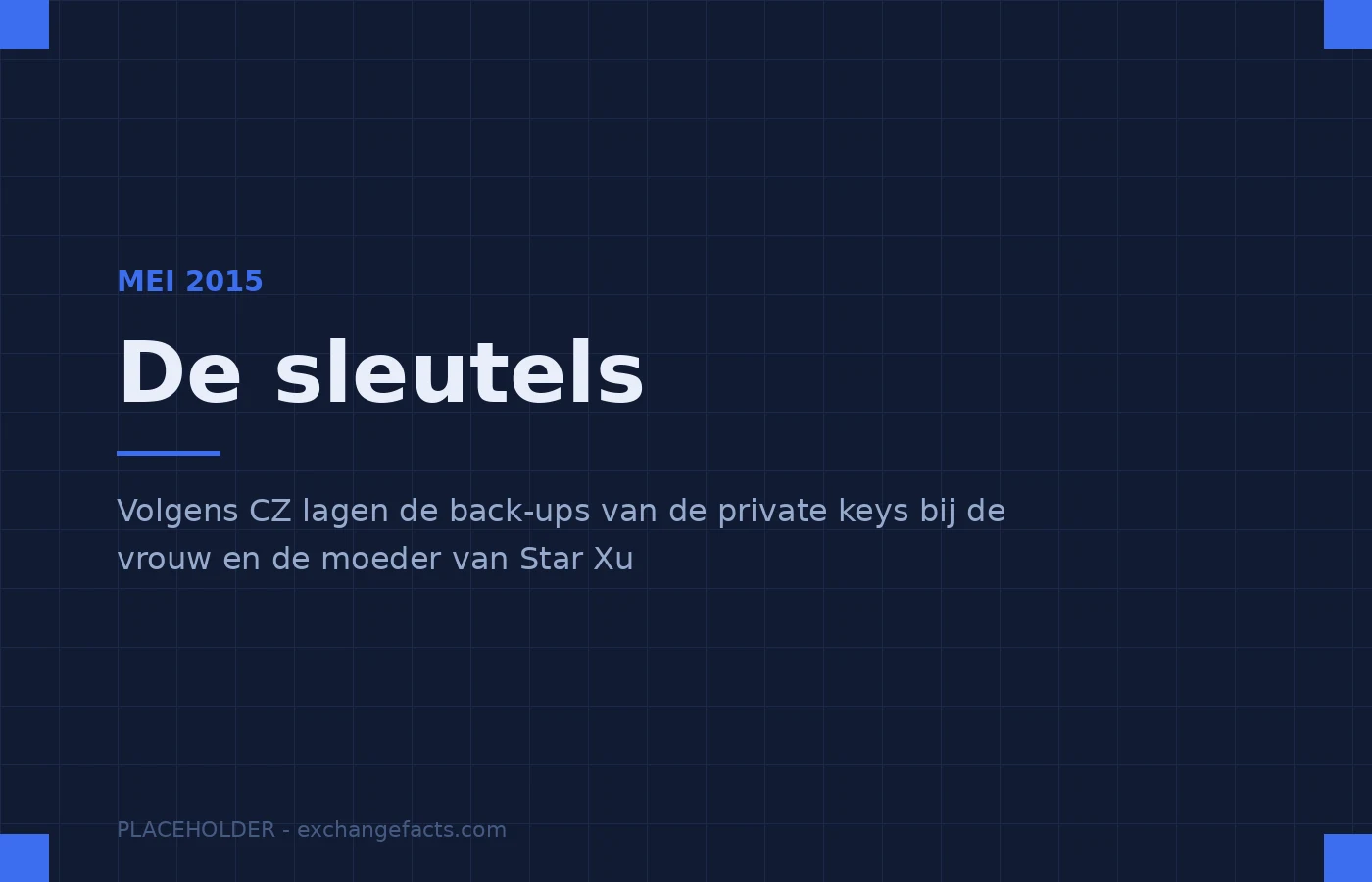 De zwaarste aantijging uit die periode ging niet over volume, maar over wie de sleutels ha